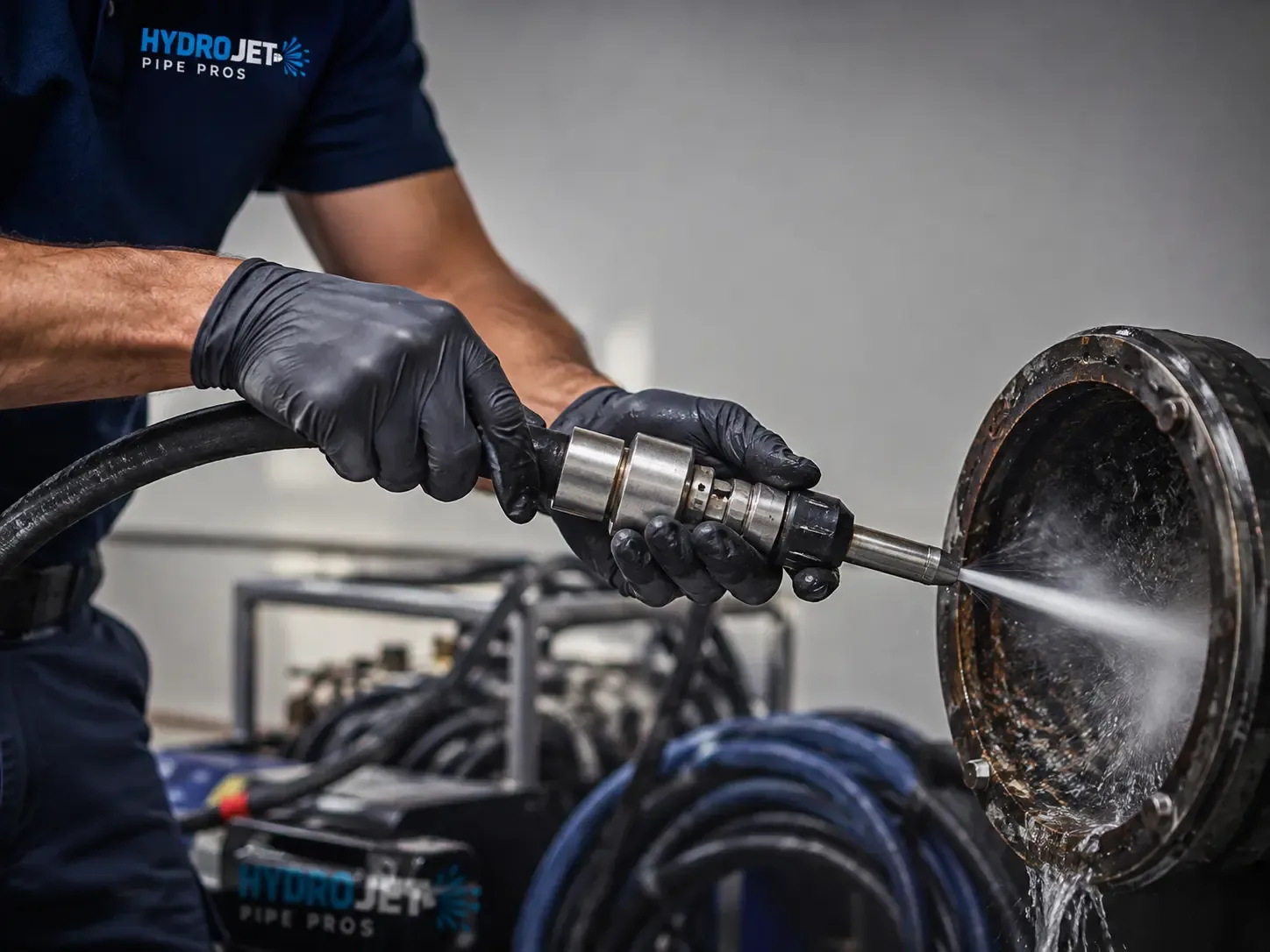 Hydro Jet Pipe Descaling in Meyers Chuck, AK